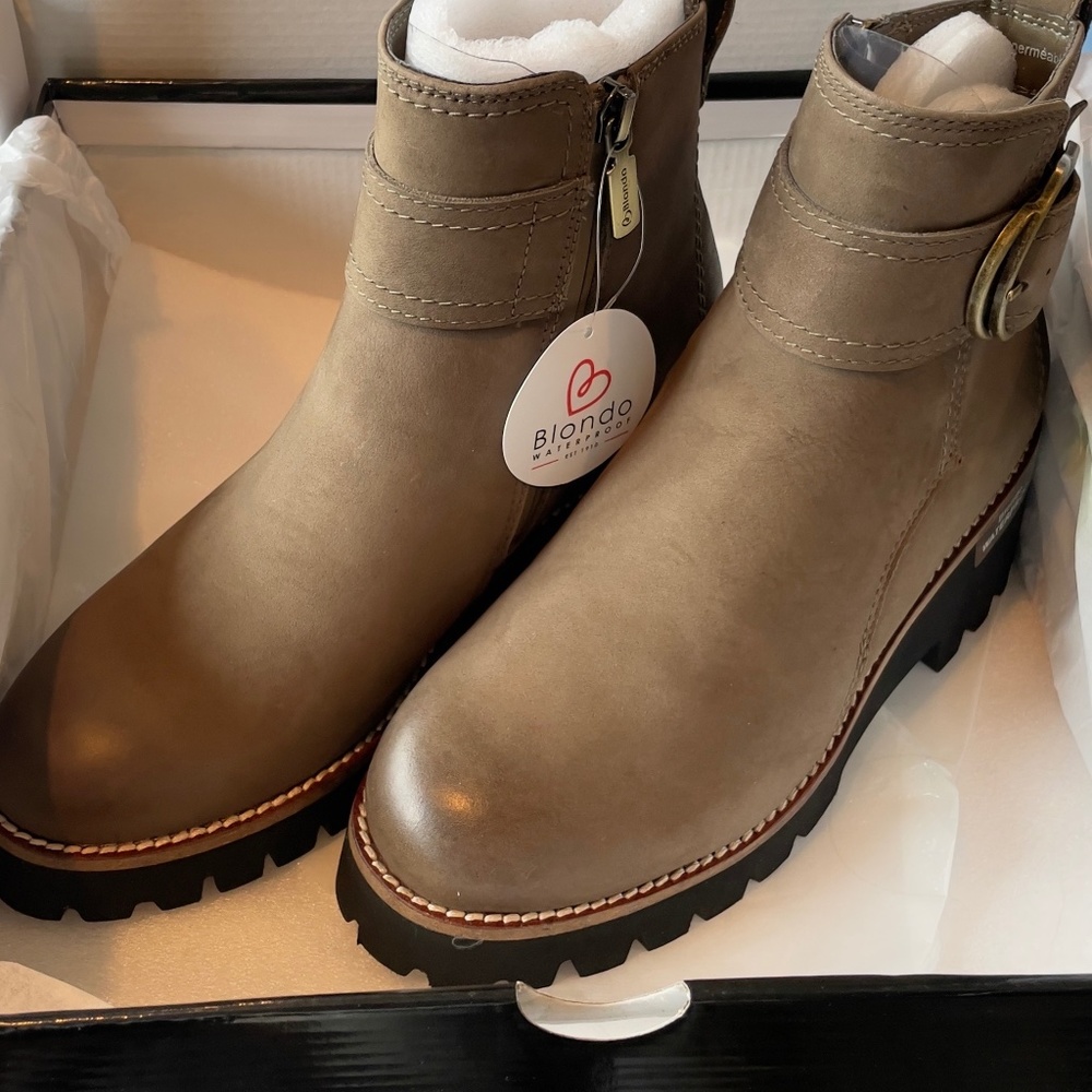 Taupe Nubick Bood Leather